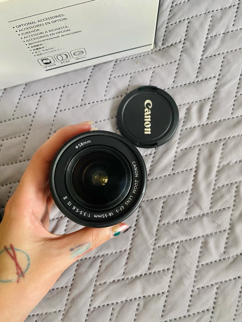 Canon T3 with 18-55mm IS Lens + EF 75-300mm Lens - photo 5