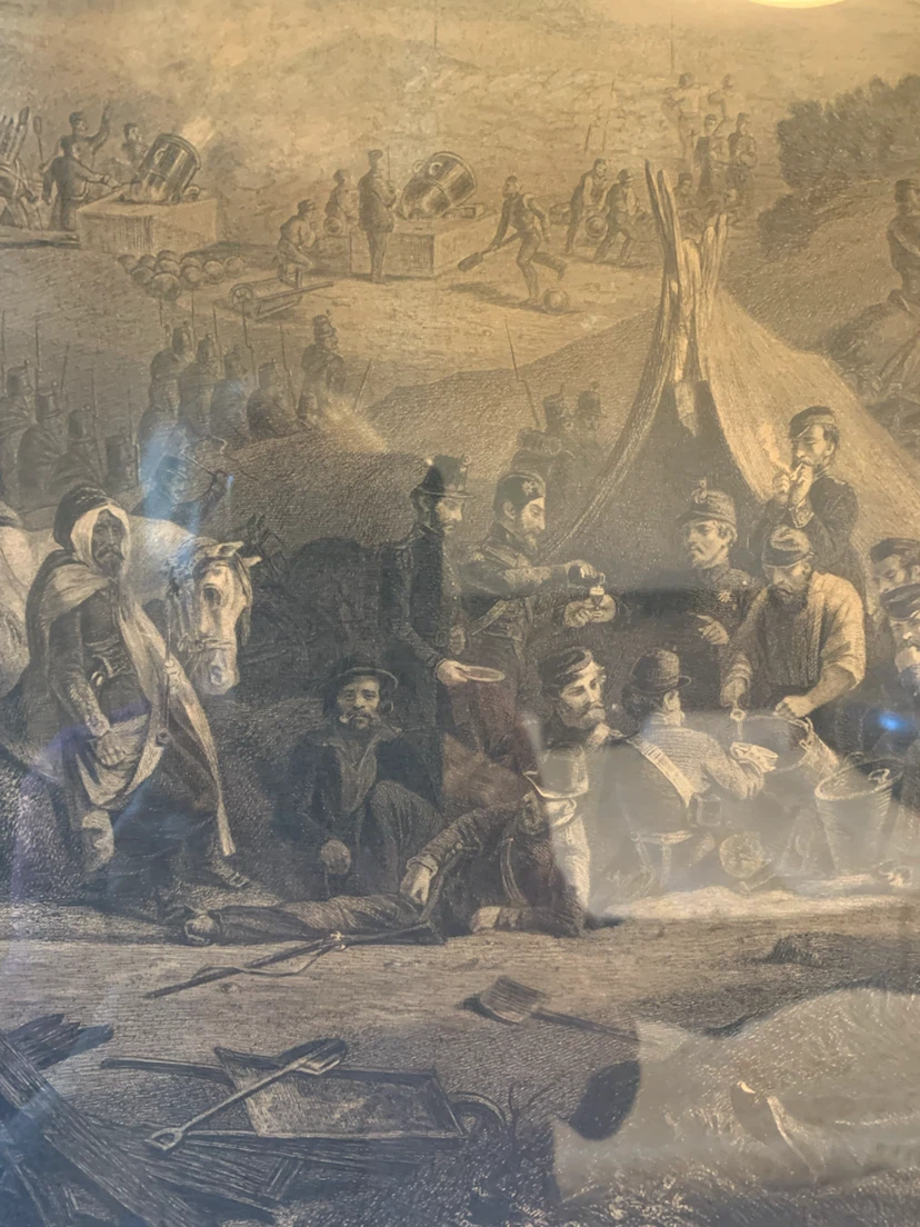 CRIMEAN WAR STEEL ENGRAVING - photo 5