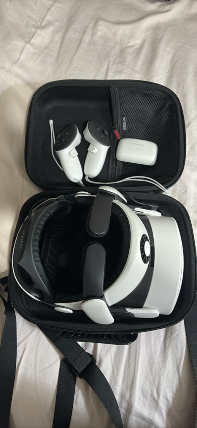 Meta Quest 3S VR Headset 128GB with Controllers and Case