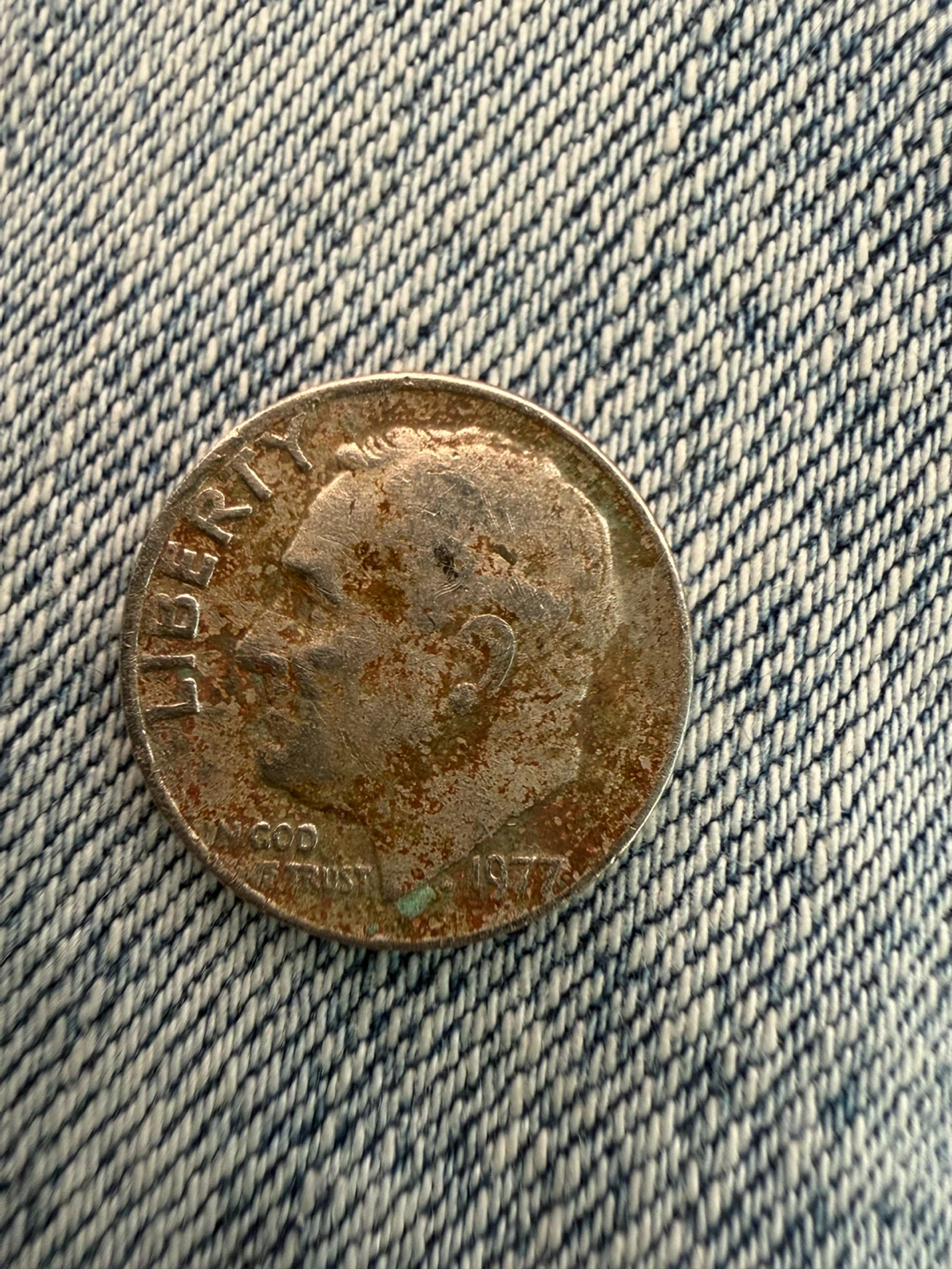 1977 Dime Coin