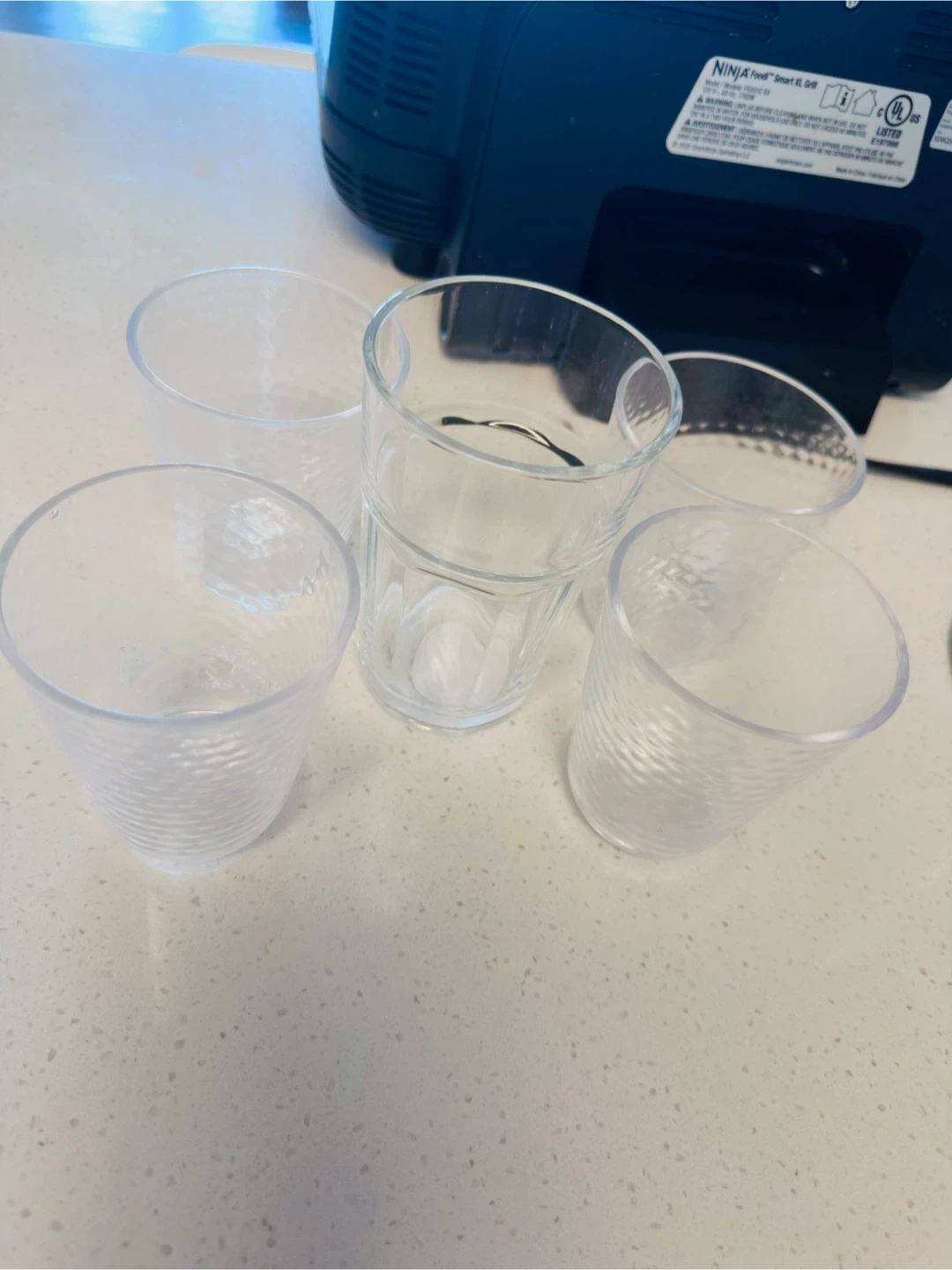 Set of 5 assorted drinking glasses - photo 2