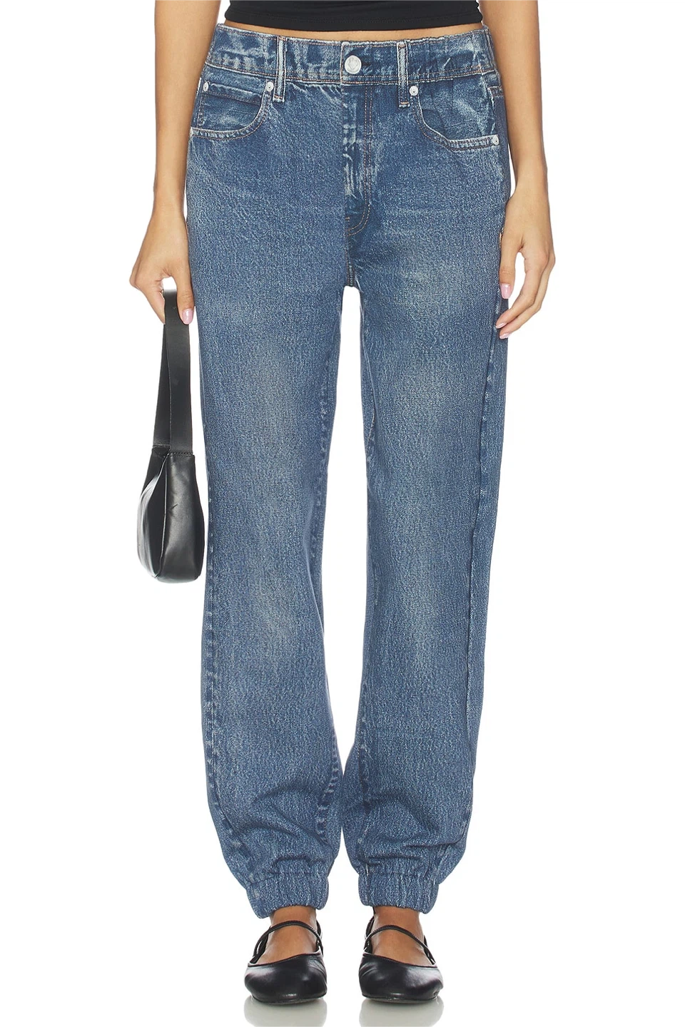 Rag & Bone Mirimar Fleece Pull On Jogger Jeans