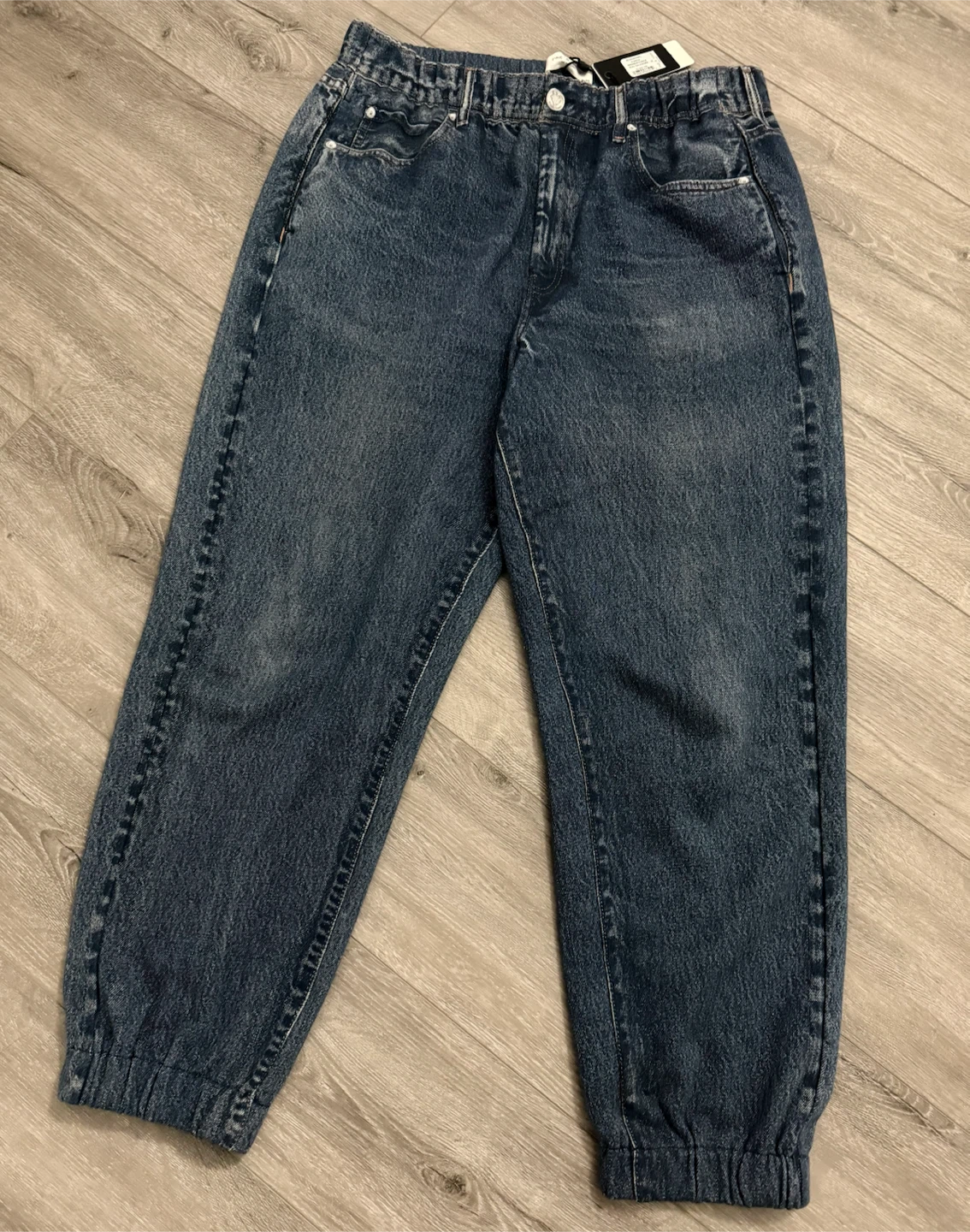 Rag & Bone Mirimar Fleece Pull On Jogger Jeans - photo 2