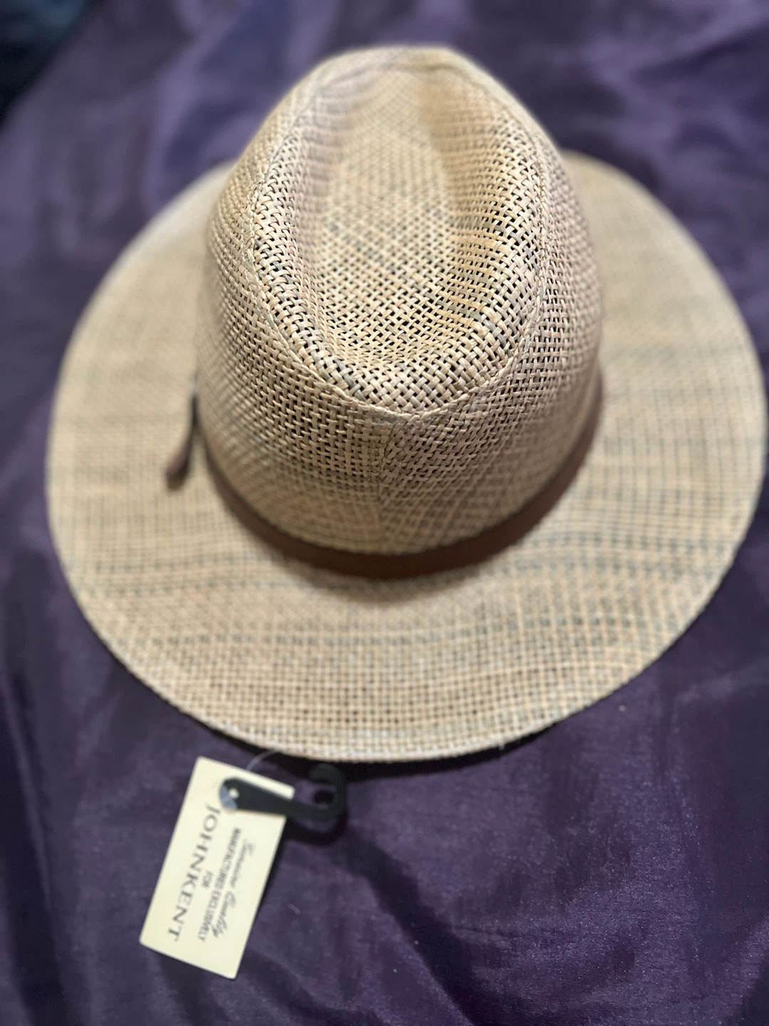 John Kent Straw Hat with Brown Band - photo 2