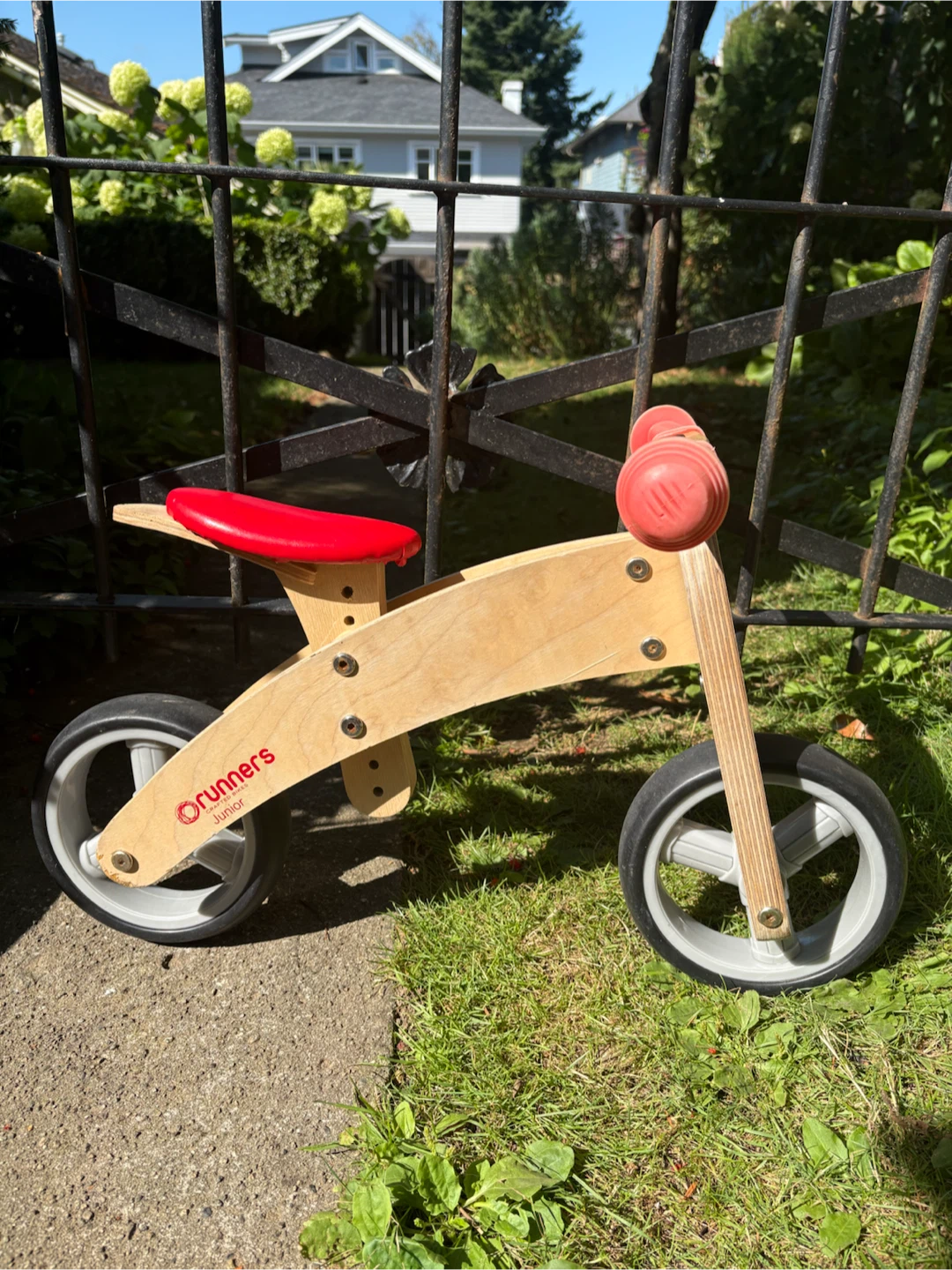 Orunners Junior Wooden Balance Bike