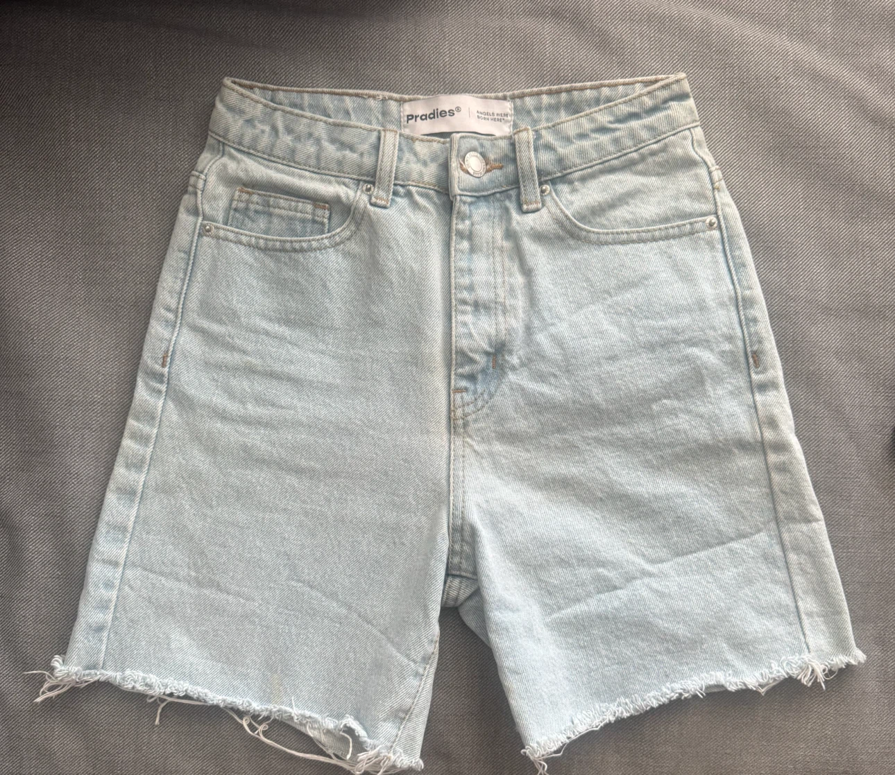 Pradies Denim Cutoff Shorts - photo 2