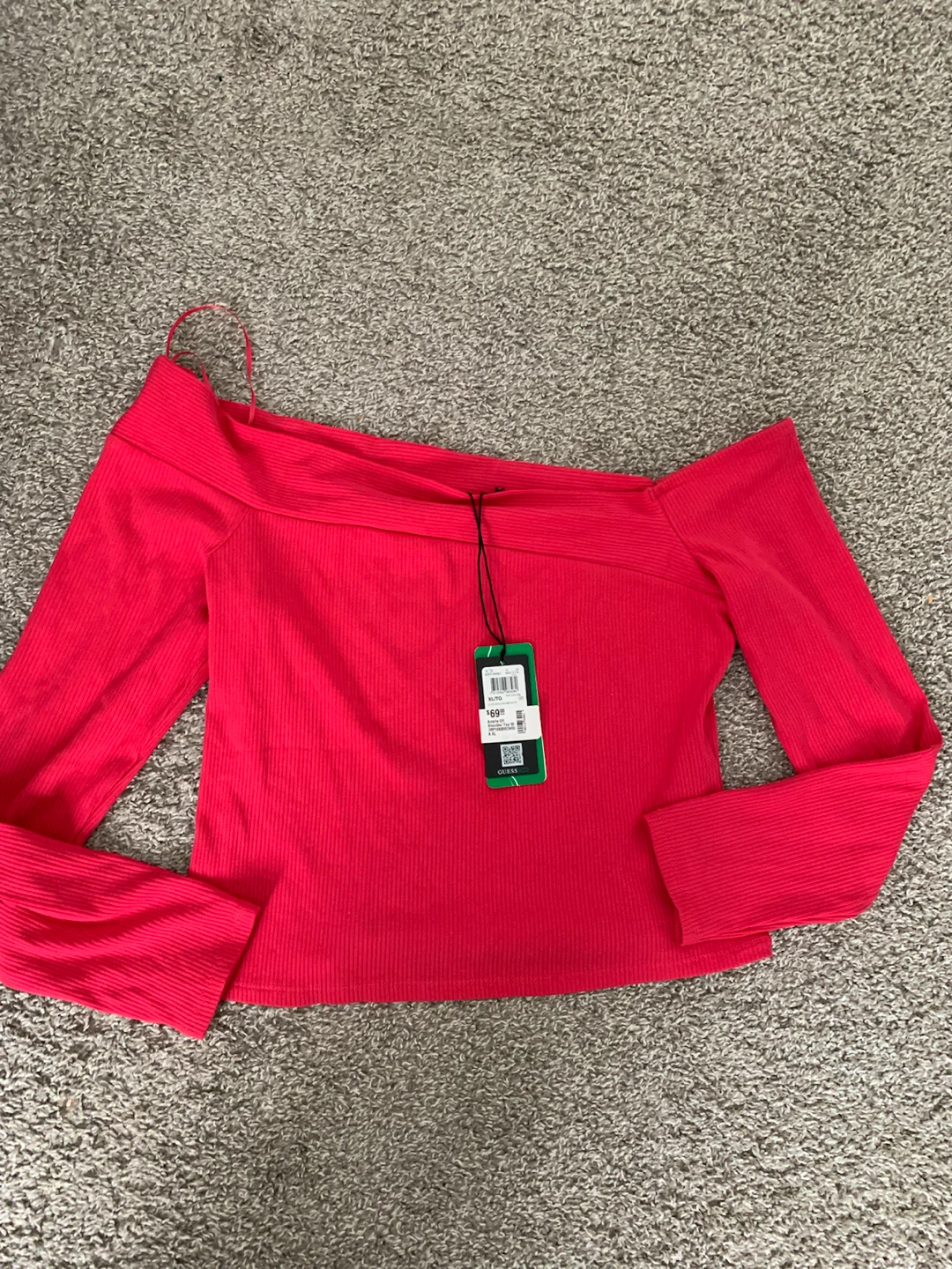 Guess Amelia Off Shoulder Top - XL - photo 2