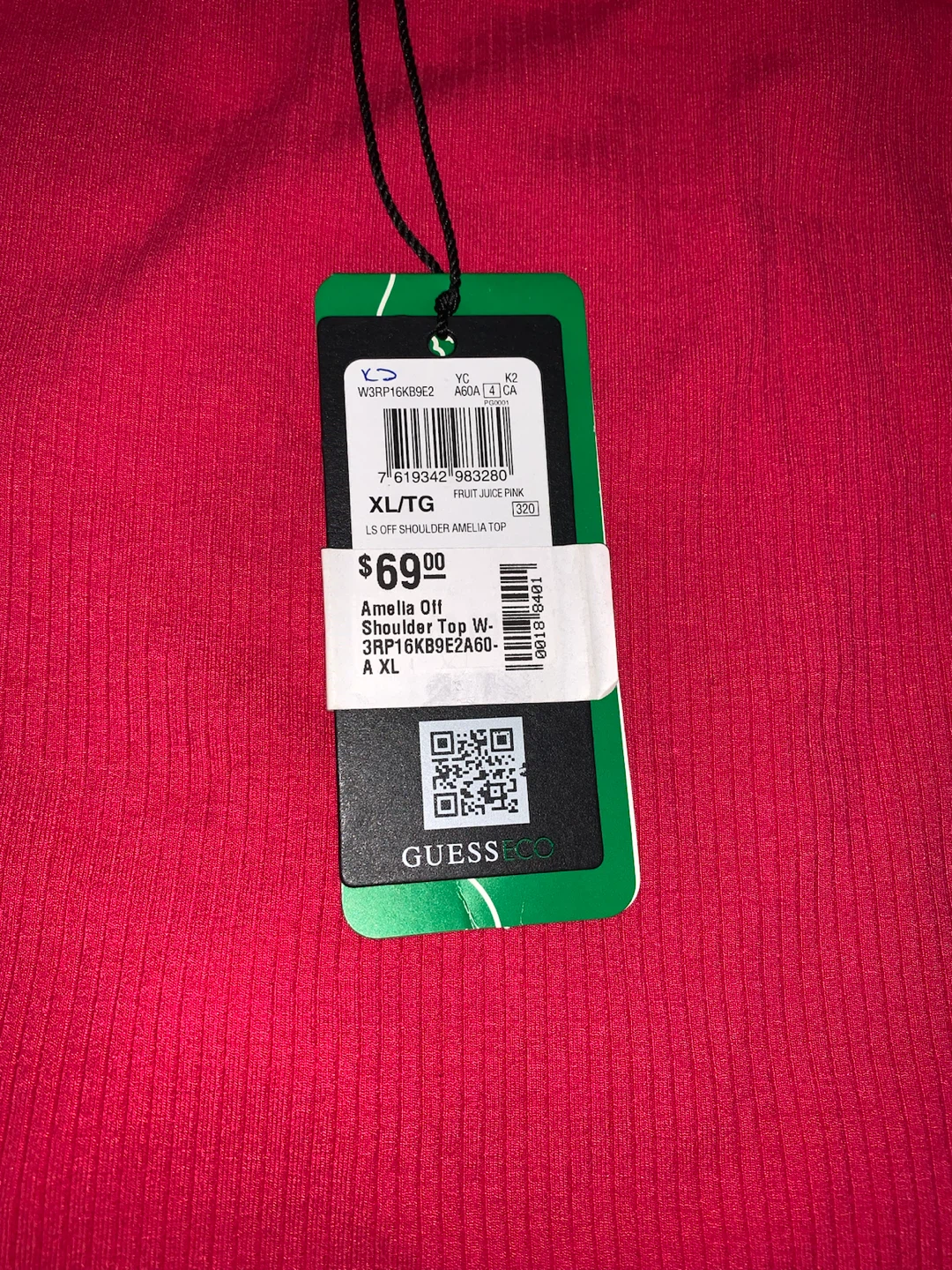 Guess Amelia Off Shoulder Top - XL - photo 3