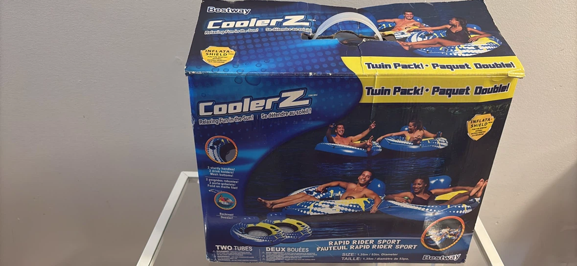 Bestway CoolerZ Rapid Rider Sport Twin Pack Inflatable Tubes