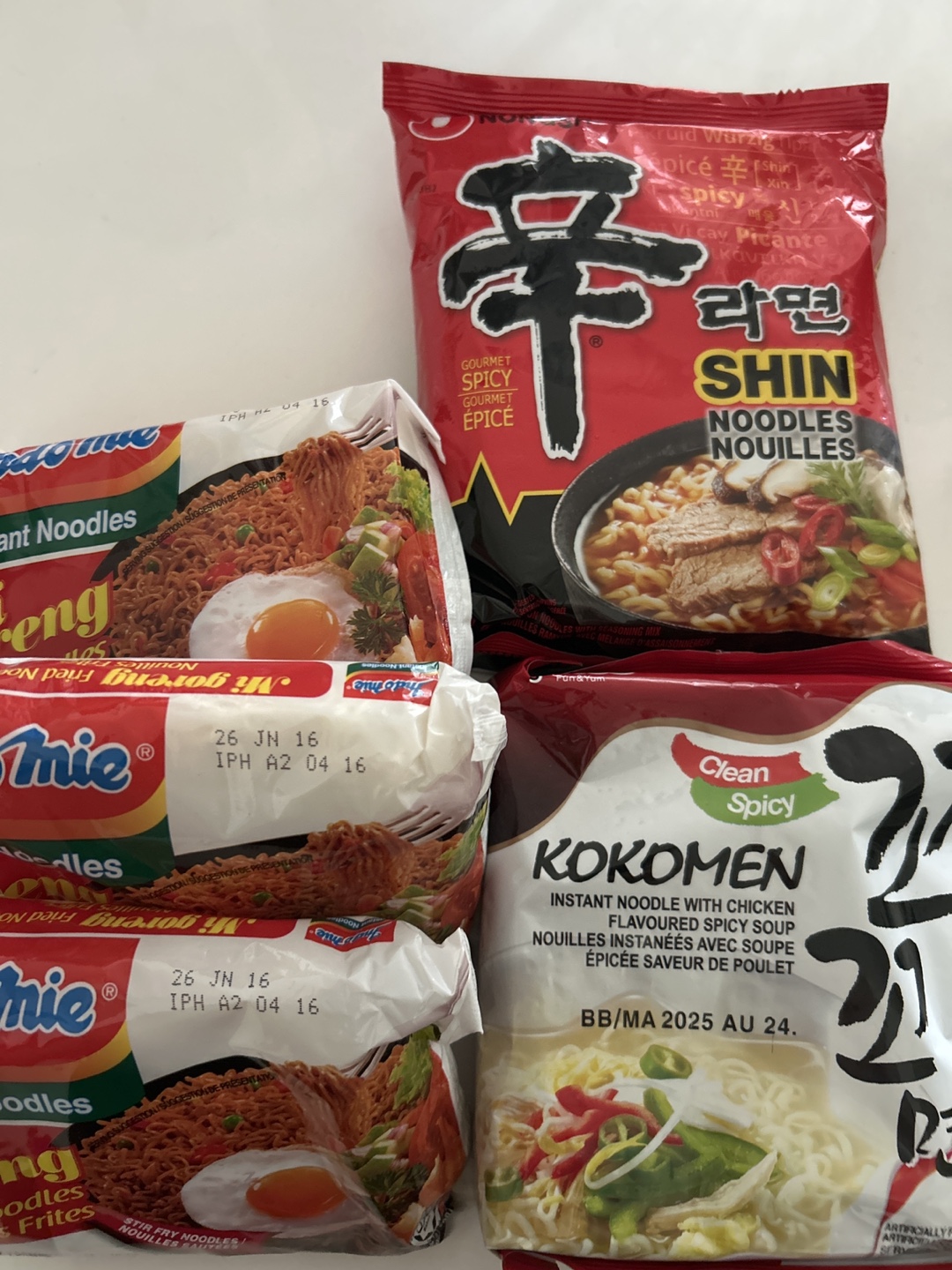 Free ramen passed best before date