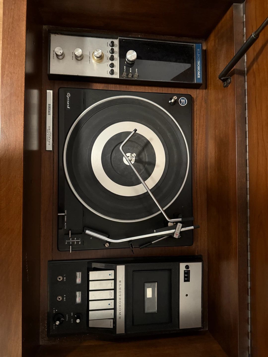 Vintage Record Player and Tape Deck - photo 3