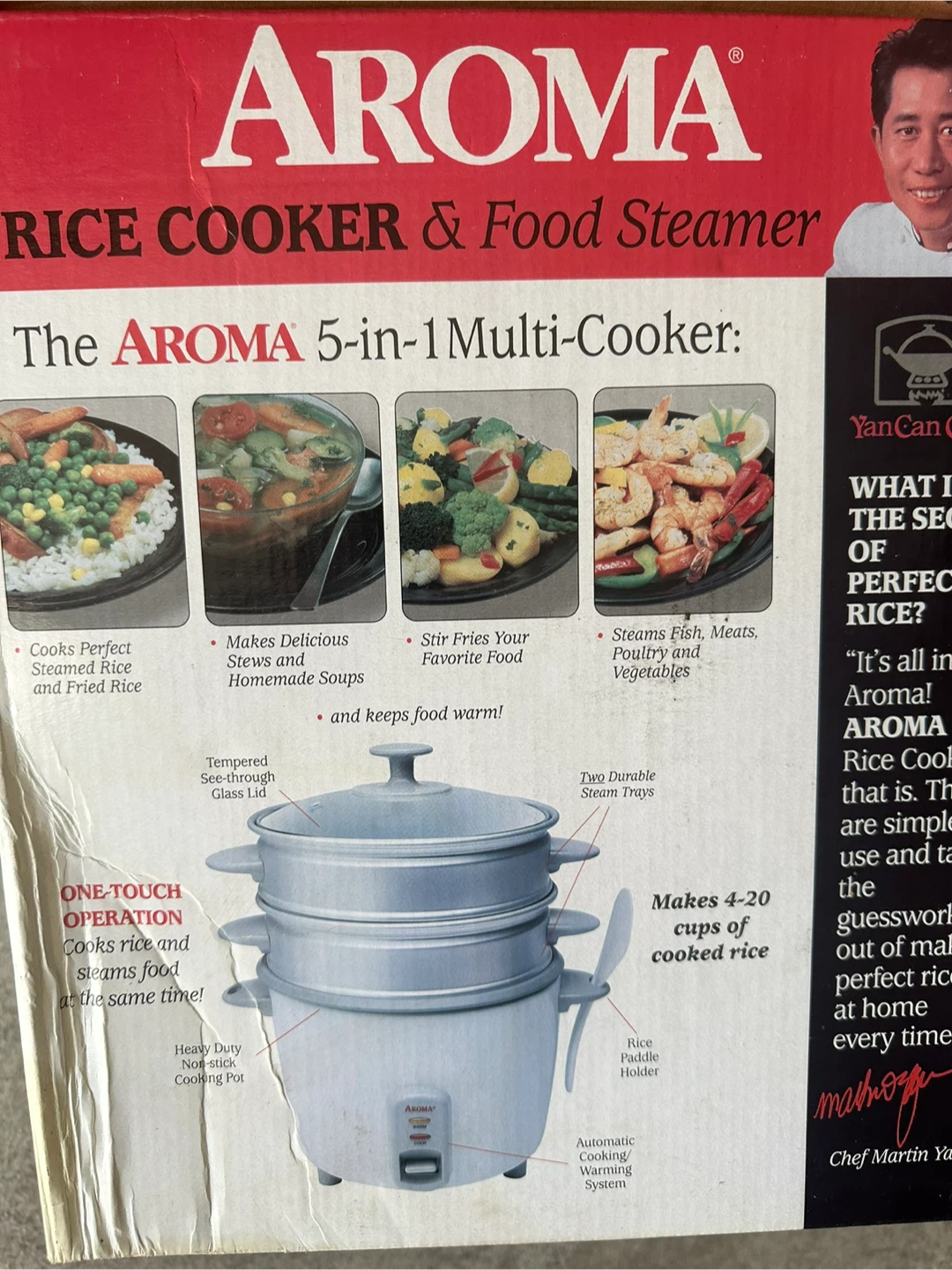 Aroma 5-in-1 Multi-Cooker Rice Cooker & Food Steamer - photo 3