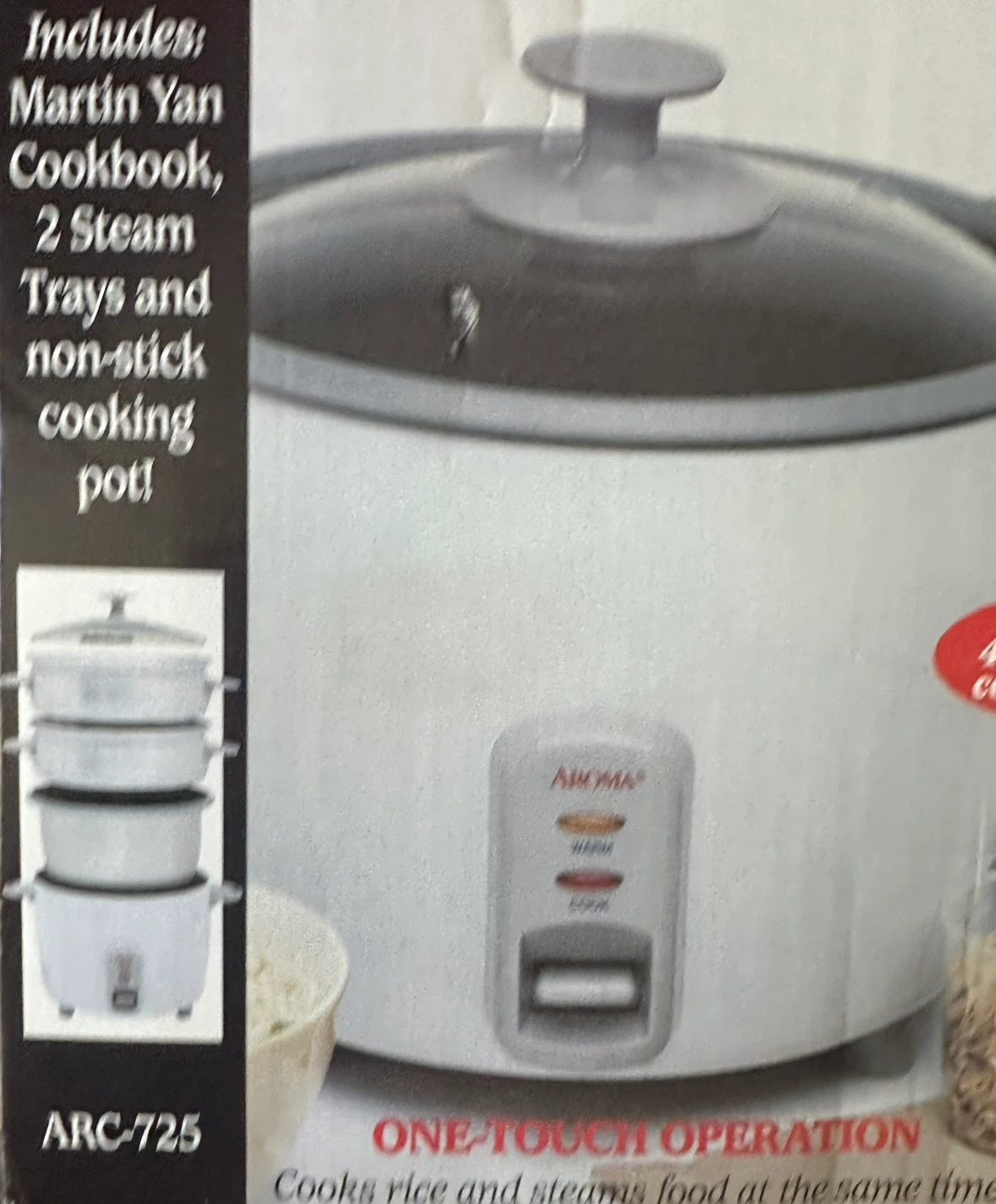 Aroma 5-in-1 Multi-Cooker Rice Cooker & Food Steamer - photo 4