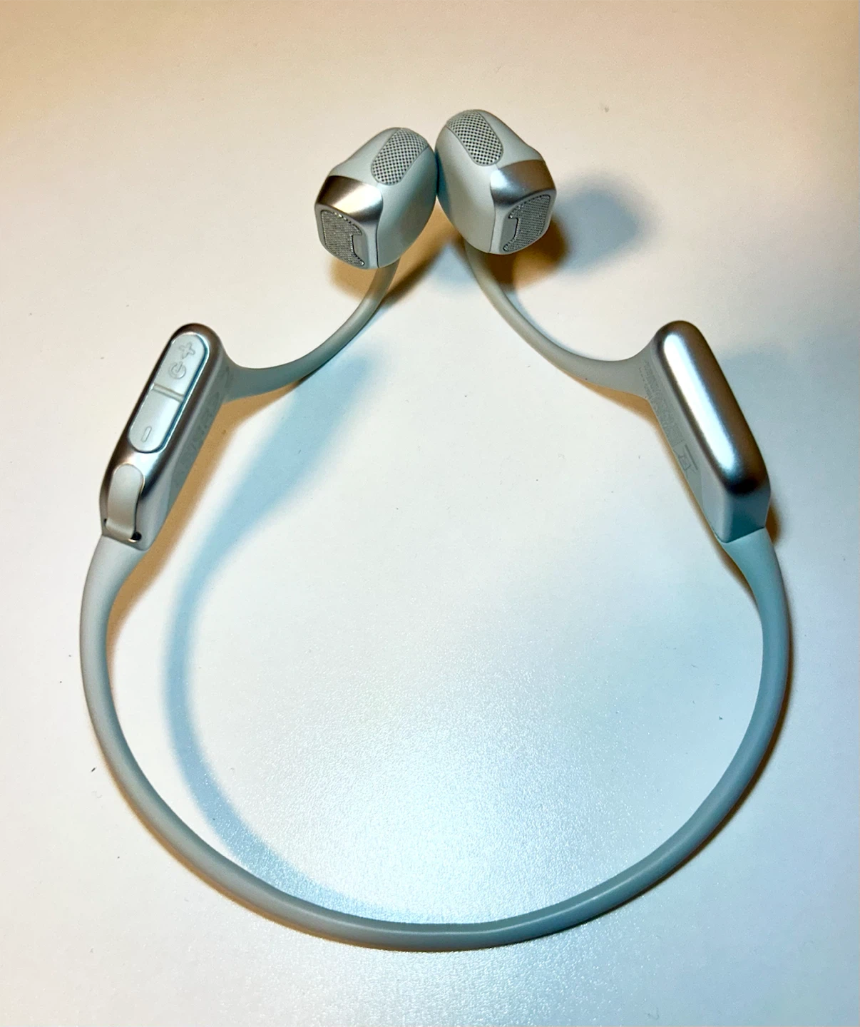 Shokz Open-Ear Bone Conduction Headphones - Silver (Standard) - photo 4