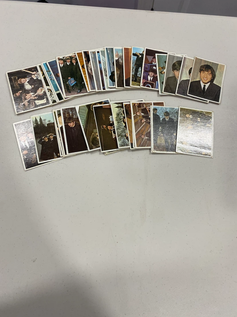 The Beatles trading cards