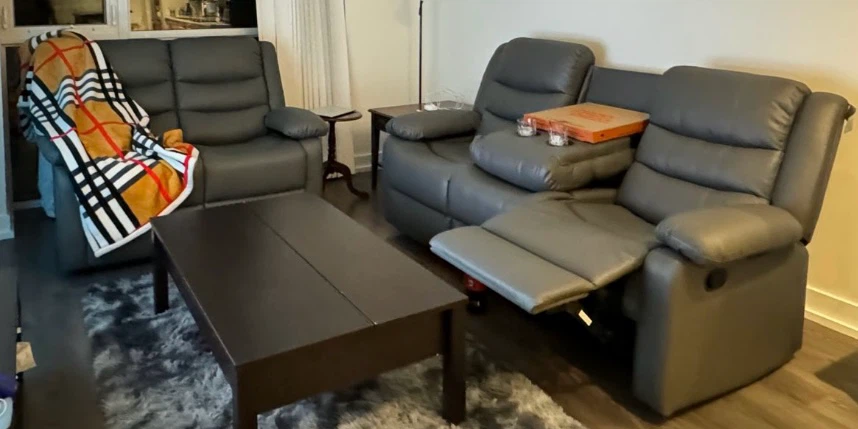 Reclining Loveseat and Sofa Set