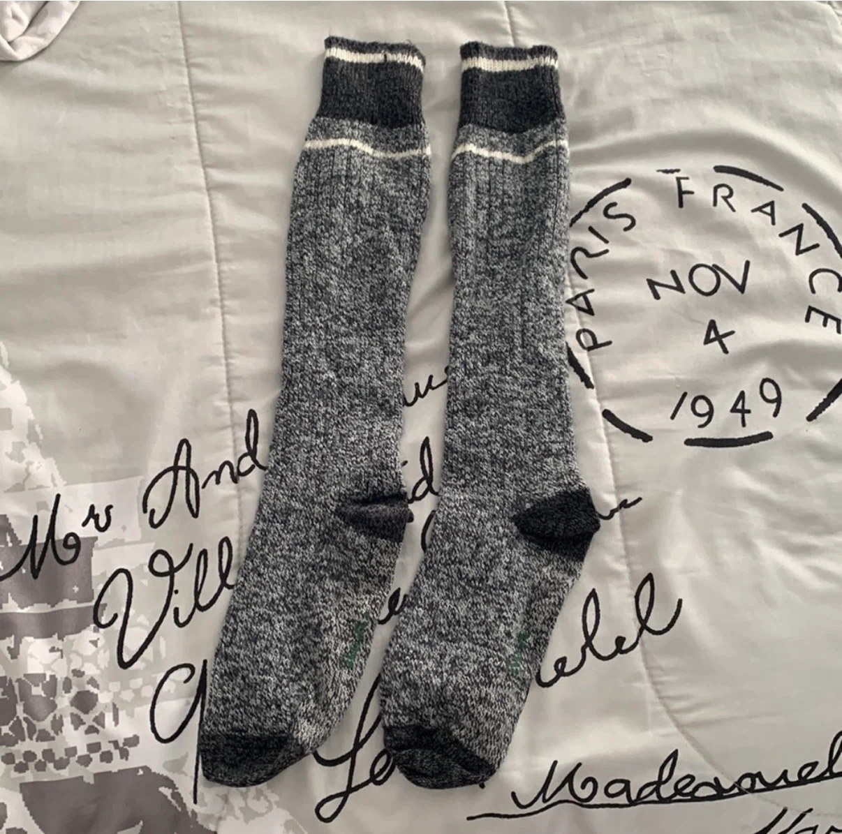 Grey Knee-High Socks - photo 2