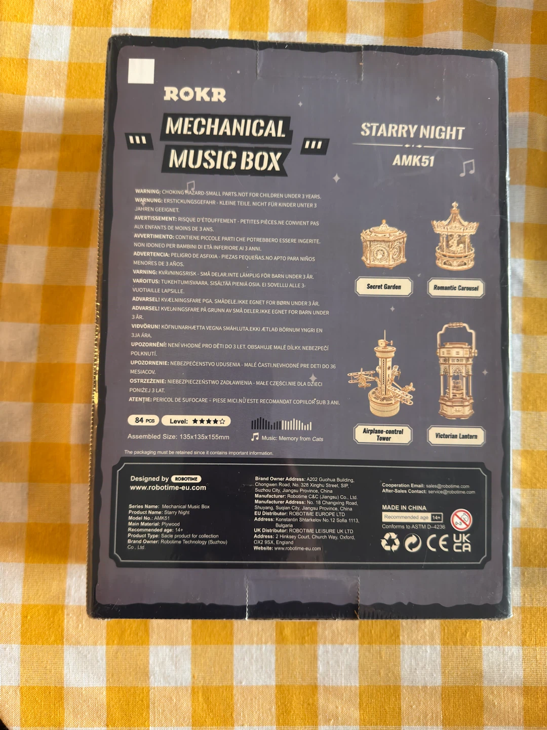 ROKR Mechanical Music Box - Starry Night AMK51 - photo 2