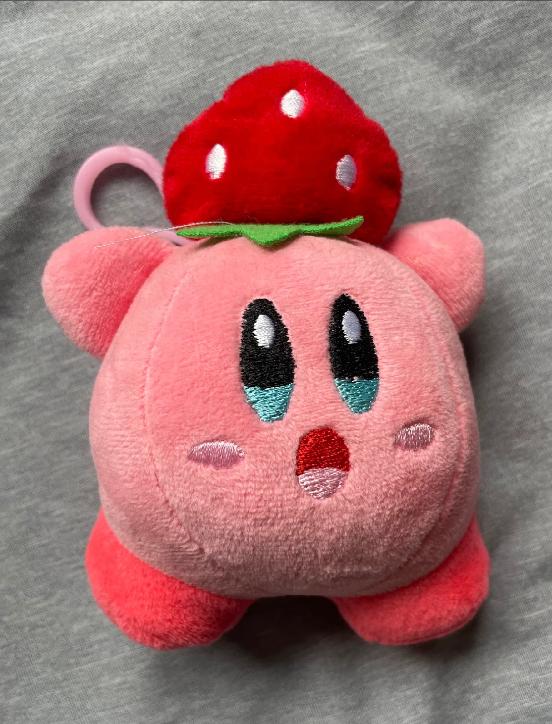 Kirby plushie keychain