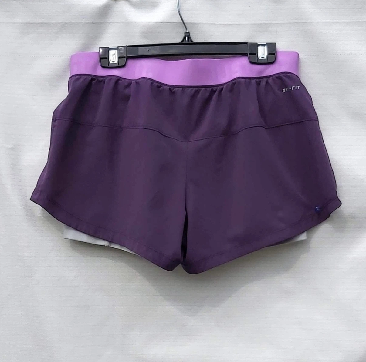 Nike Dri-Fit Running Shorts Purple Size S - photo 3