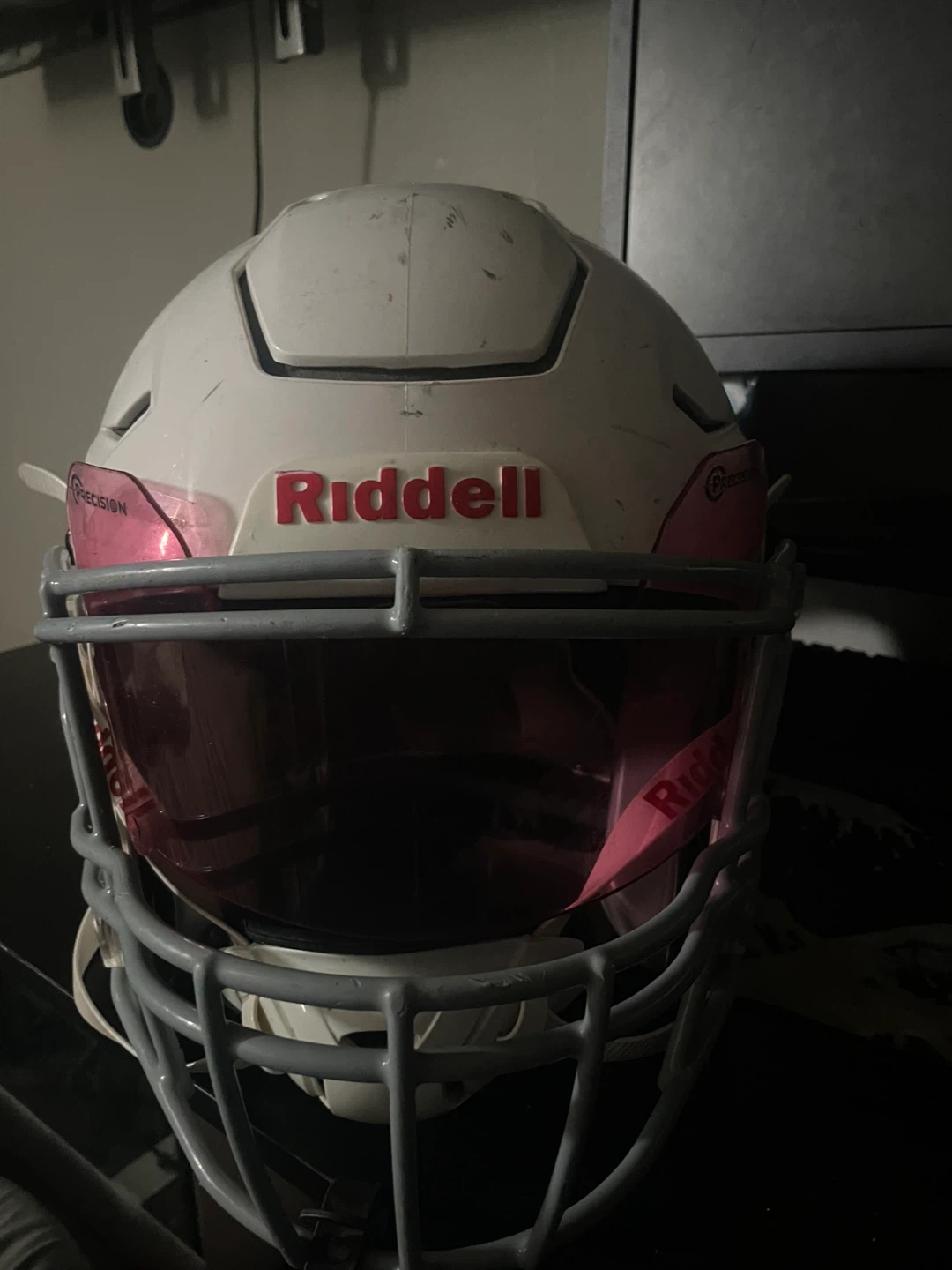 Riddell XL-Large Football Helmet with Pink Visor - photo 2