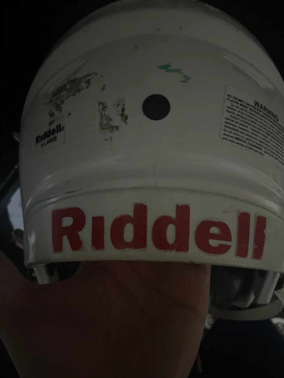 Riddell XL-Large Football Helmet with Pink Visor - photo 3