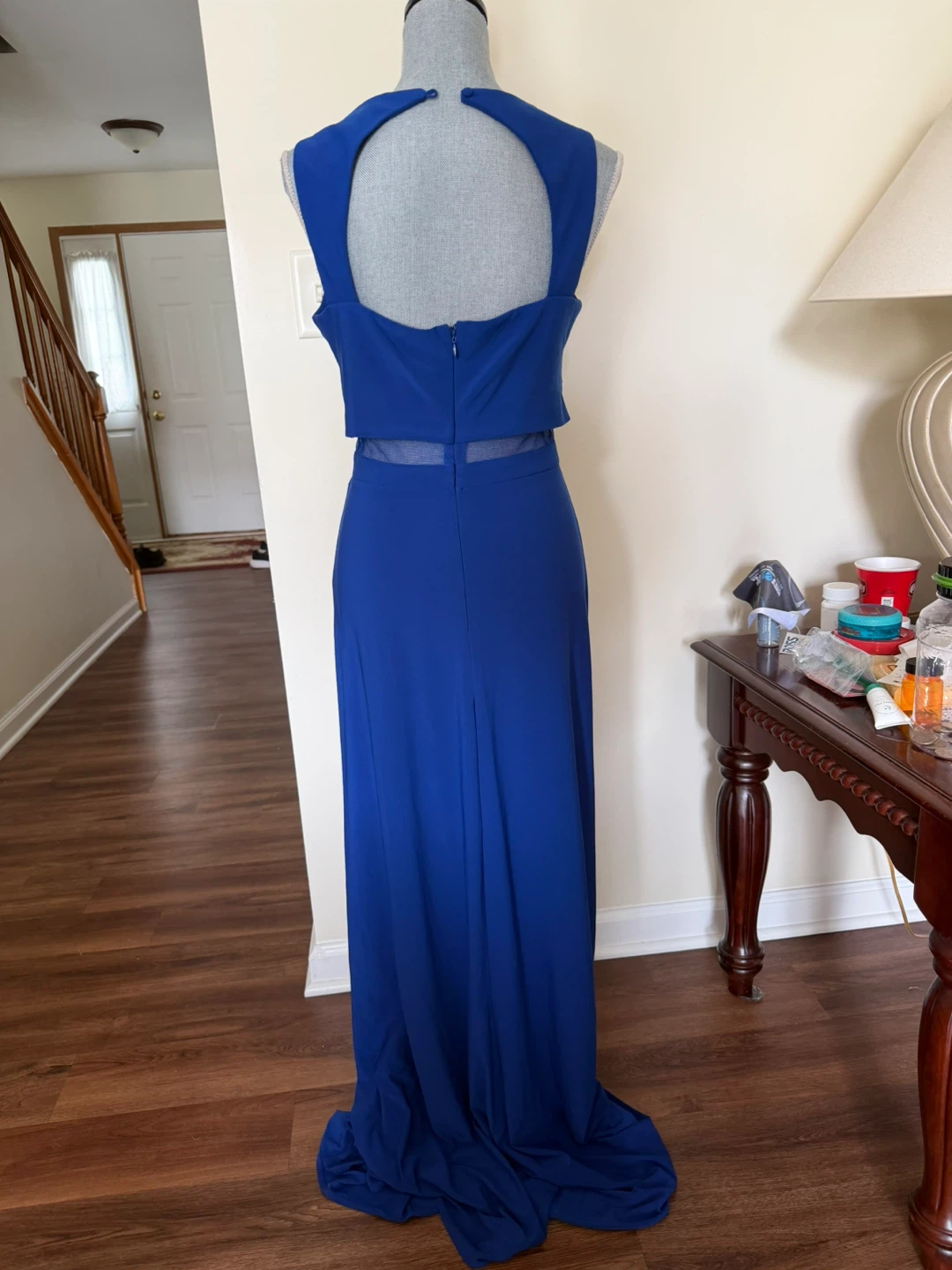 Nightway Royal Blue Maxi Dress Size 10 - photo 2