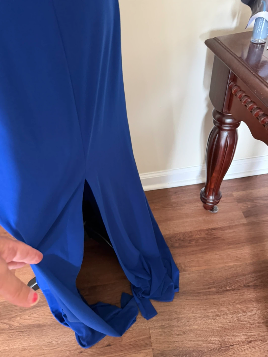 Nightway Royal Blue Maxi Dress Size 10 - photo 3