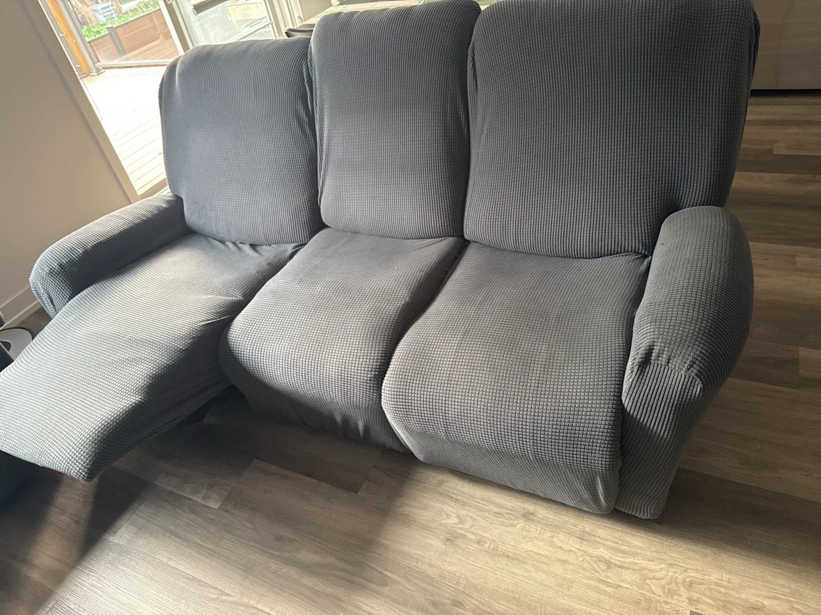 Reclining Loveseat and Sofa Set - photo 2