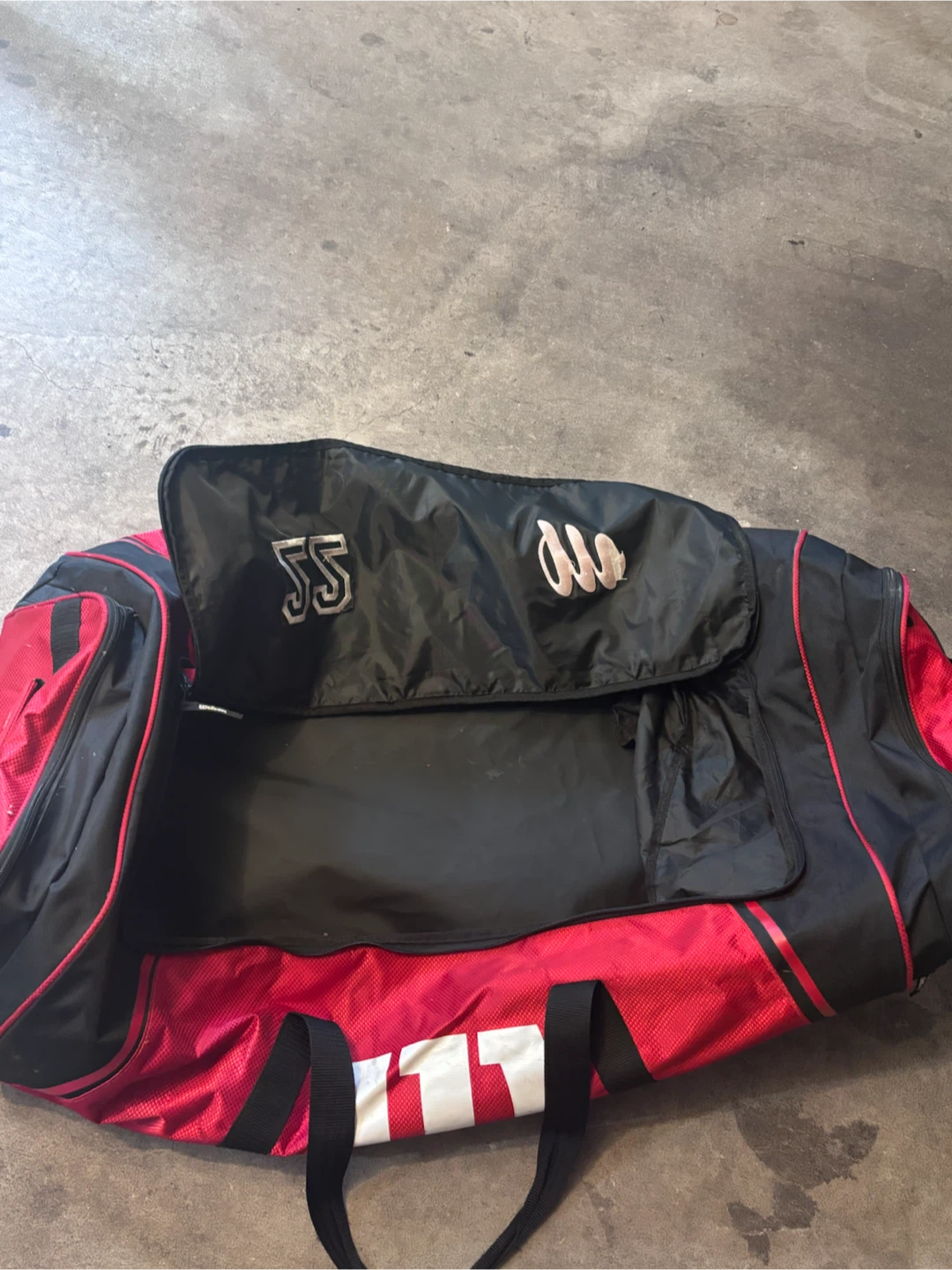 Red and Black Duffel Bag - photo 2