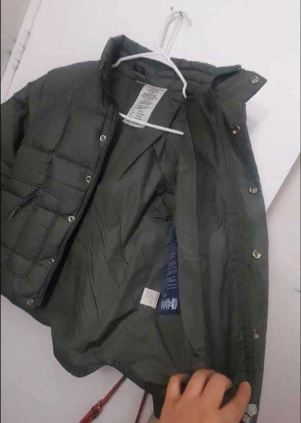 Diesel Puffer Jacket - Green - photo 4