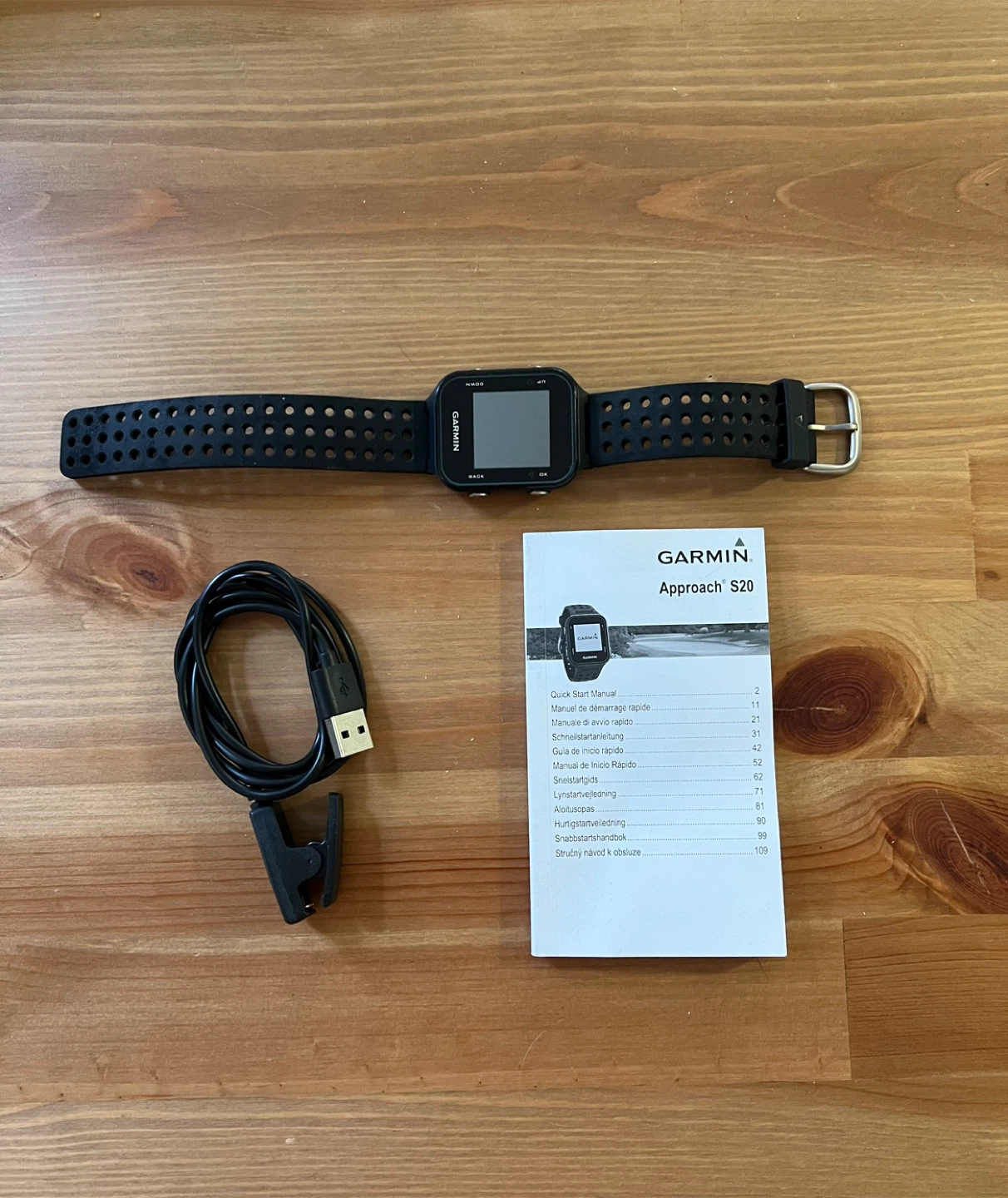 Garmin Approach S20 Golf Watch