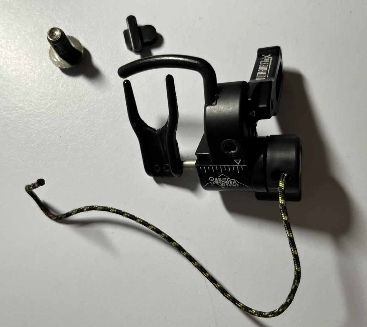 QAD Ultrarest HDX Drop-Away Arrow Rest – Black