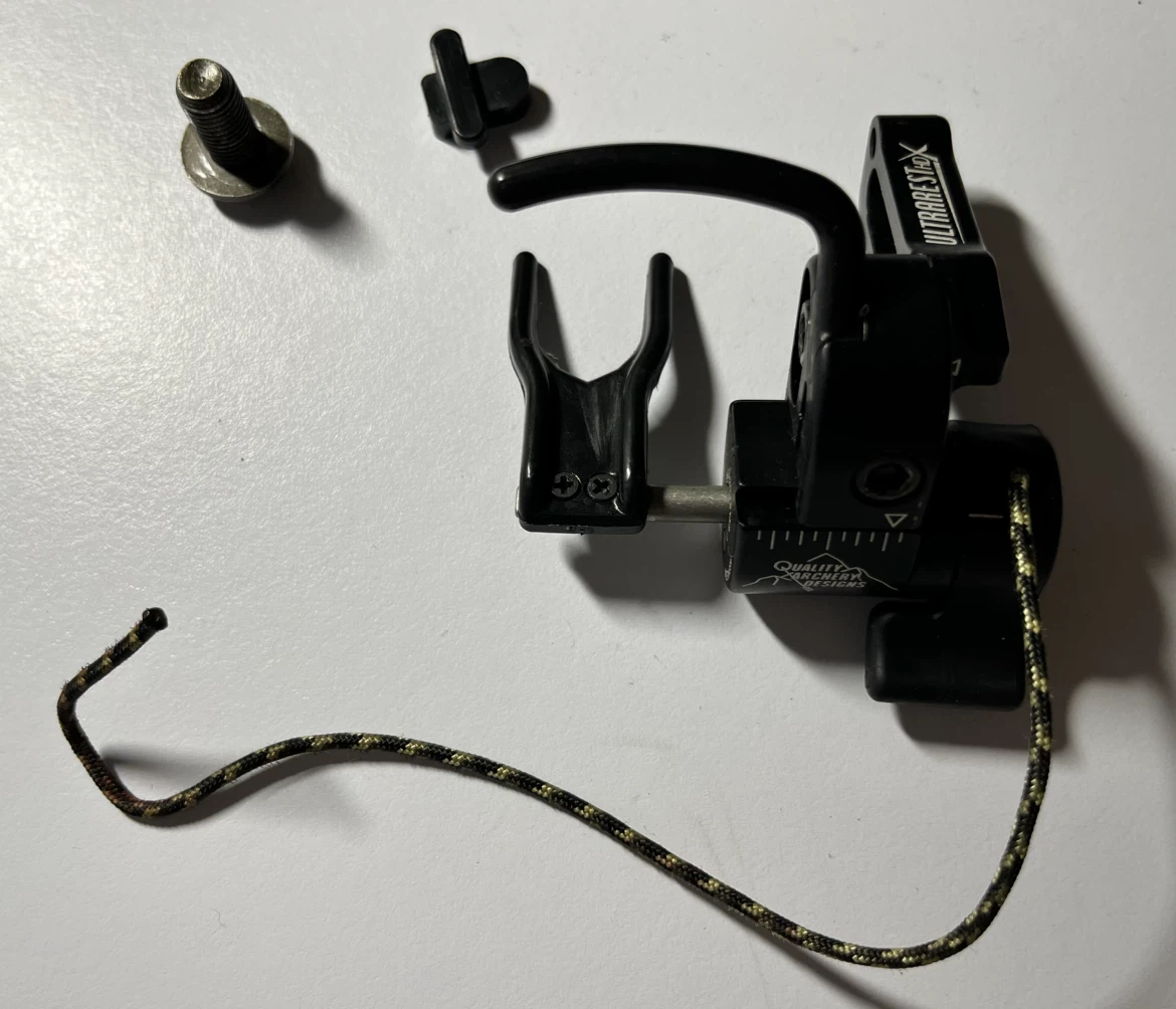 QAD Ultrarest HDX Drop-Away Arrow Rest – Black - photo 2