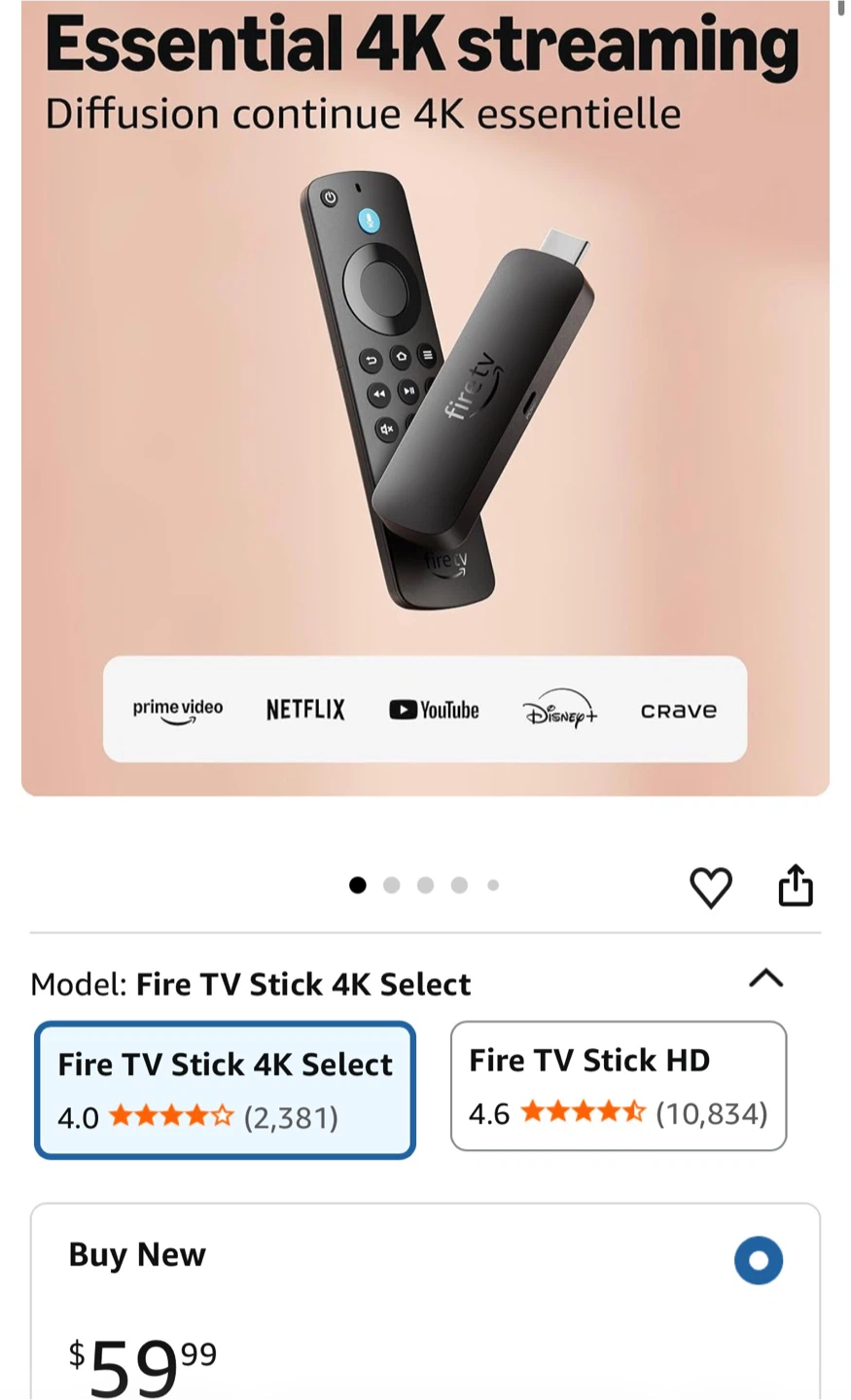 Amazon Fire TV Stick Streaming Device - photo 2