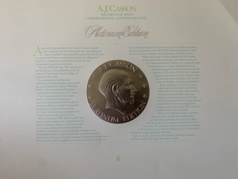 AJ CASSON Village Mosaic - photo 2
