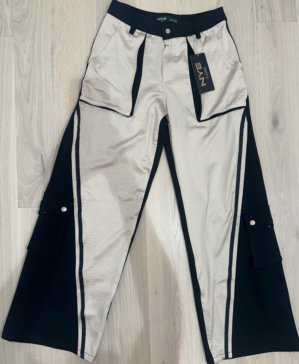 NYE CLASSIC Beige and Black Cargo Pants - photo 2