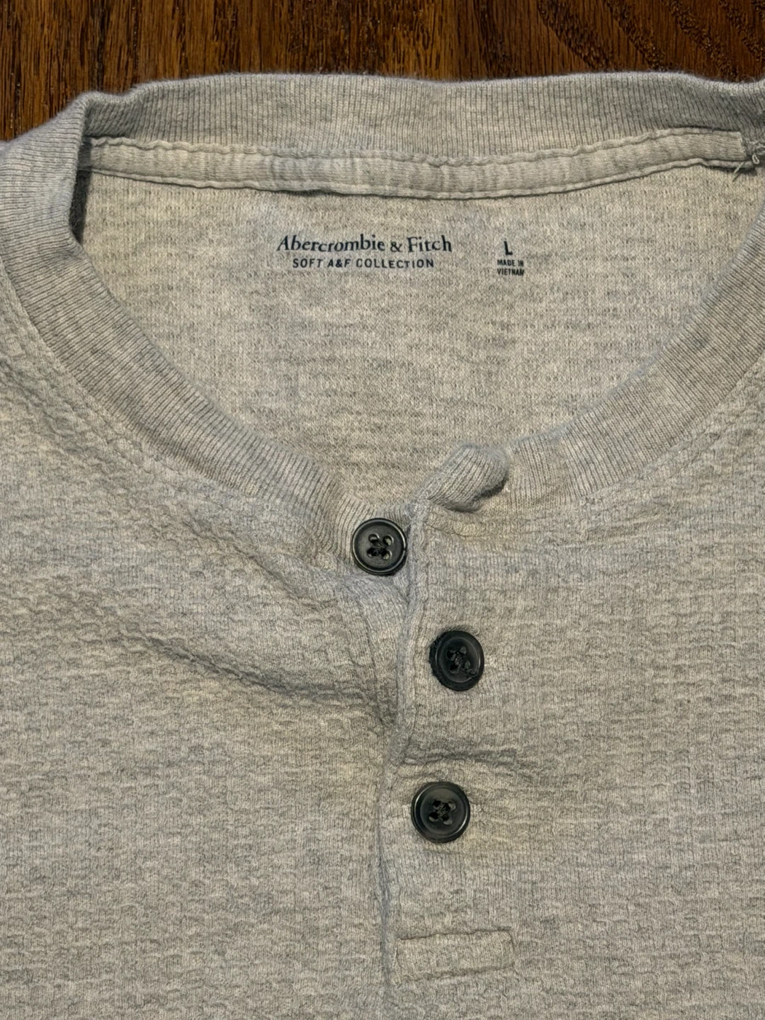 Abercrombie & Fitch Long Sleeve Henley Shirt - photo 2
