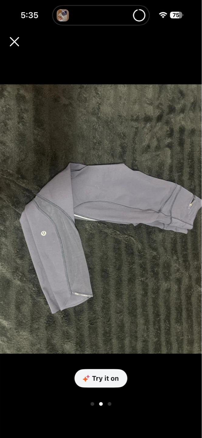 Lululemon Leggings - Purple size 8 - photo 3