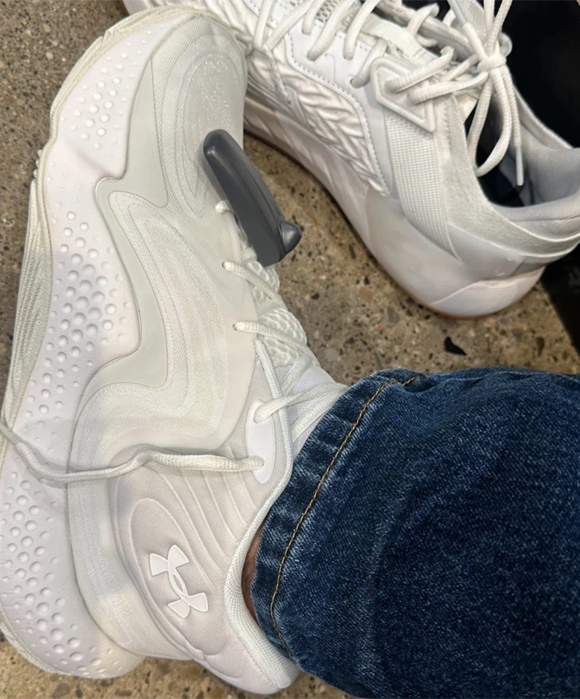 Under Armour HOVR Drive Golf Shoes - White - photo 3