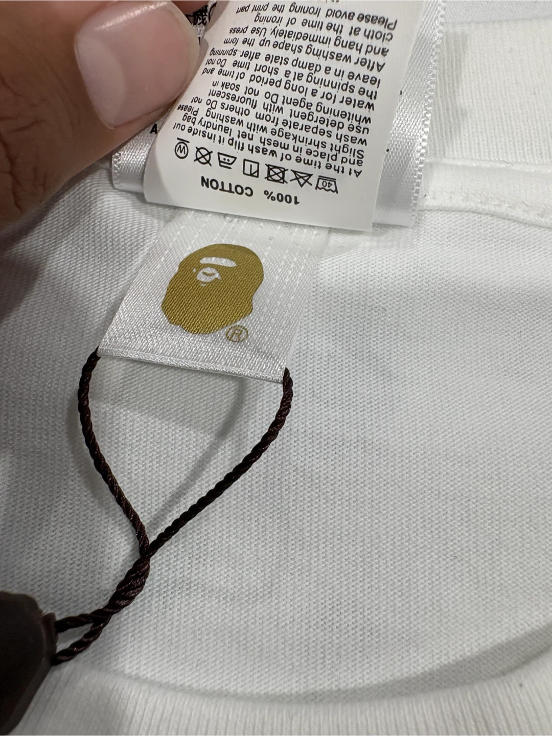 (PRICE NEGOTIABLE) BAPE White Pink Camo Ape T-Shirt - photo 5