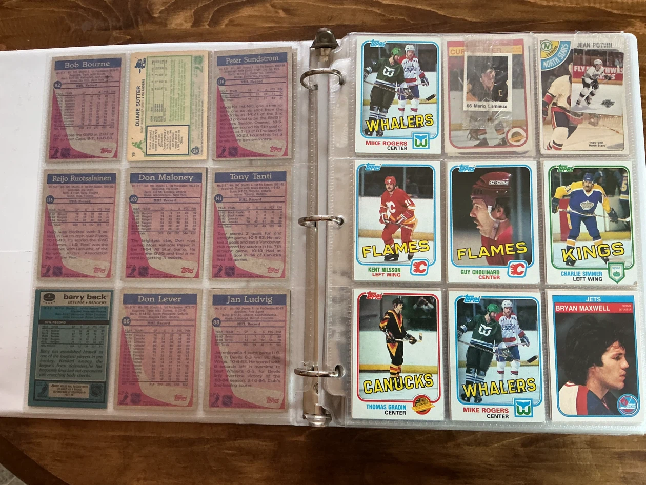 Approx. 133  1980’s O-PEE-CHEE & TOPPS Hockey Cards Collection - photo 3