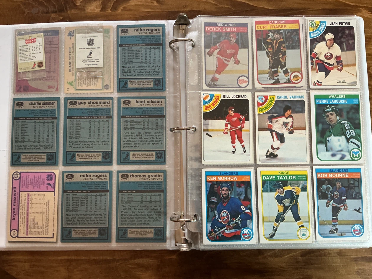 Approx. 133  1980’s O-PEE-CHEE & TOPPS Hockey Cards Collection - photo 4