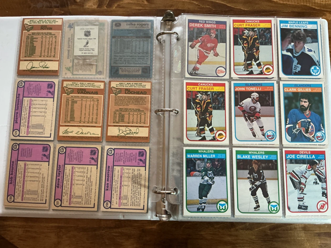 Approx. 133  1980’s O-PEE-CHEE & TOPPS Hockey Cards Collection - photo 5