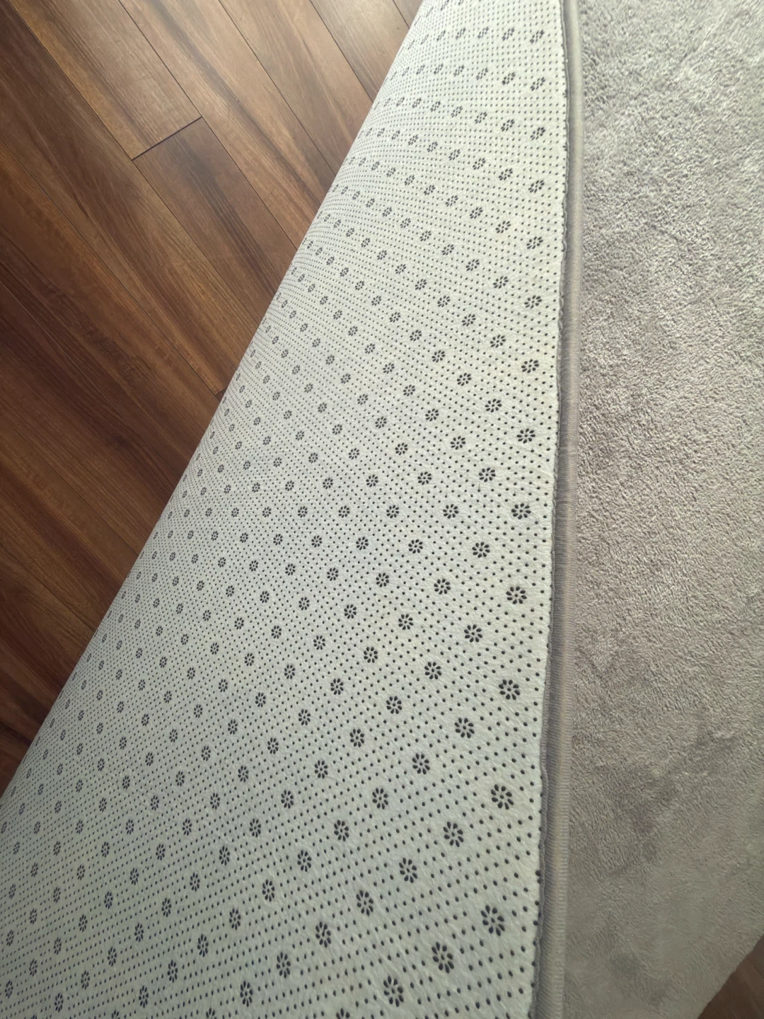2 Light Grey Plush Area Rug set for sale - photo 5