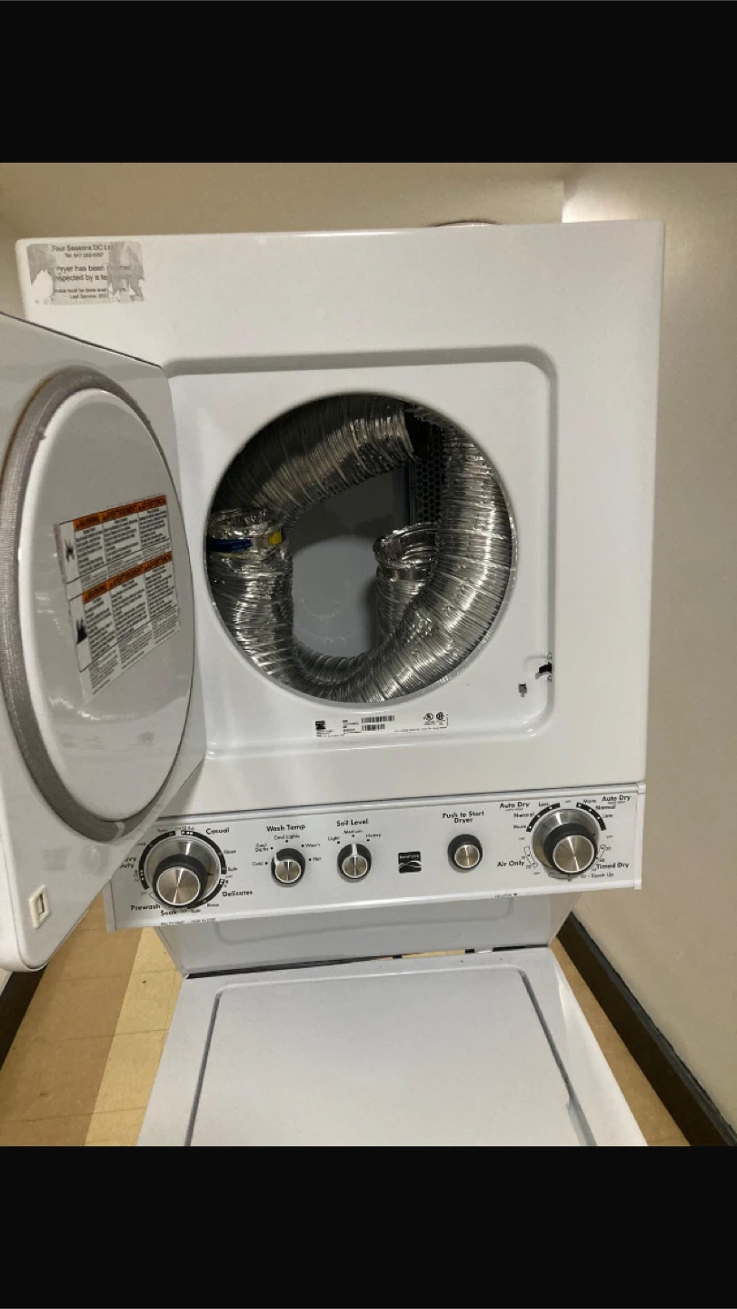 Kenmore Stackable Washer and Dryer - photo 3