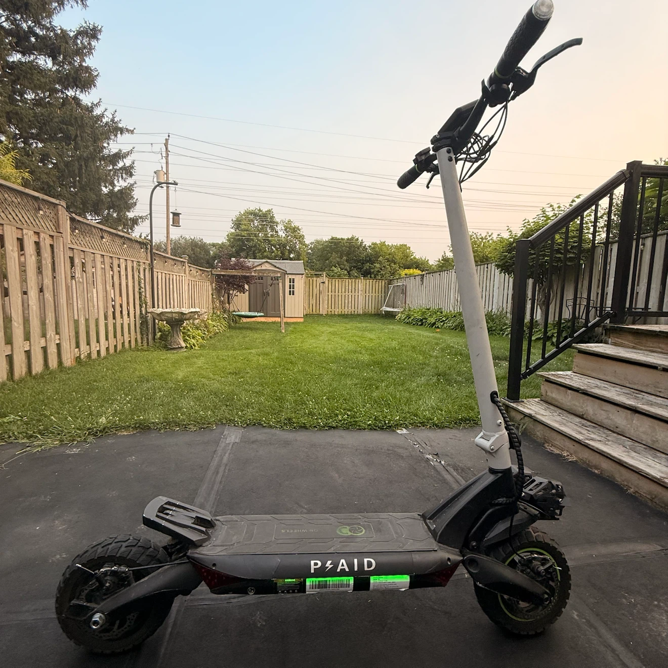 PLAID Electric Scooter