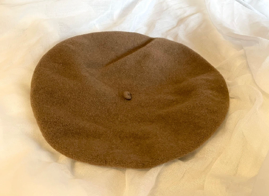 Brown beret
