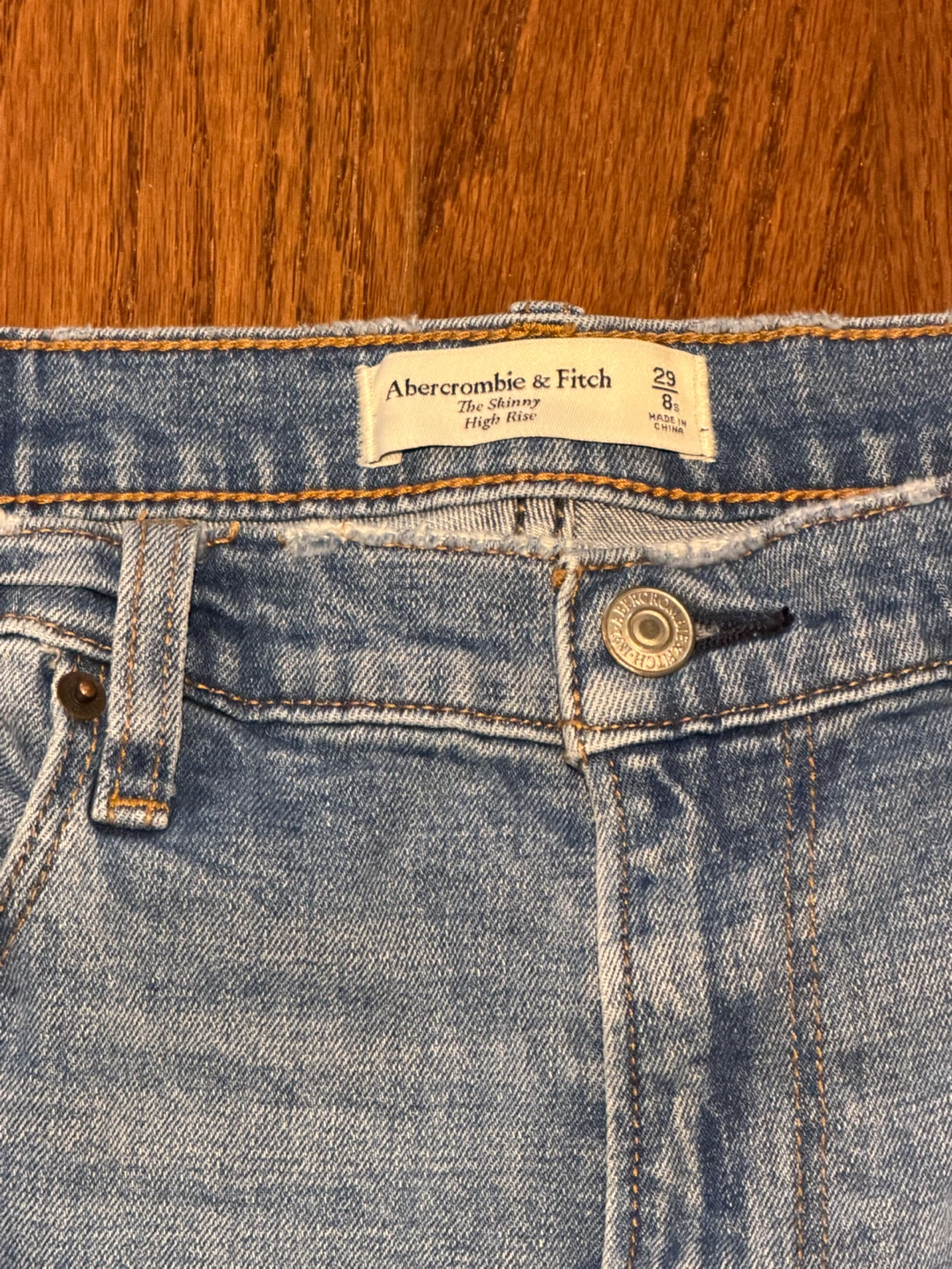 Abercrombie & Fitch The Skinny High Rise Jeans - photo 2