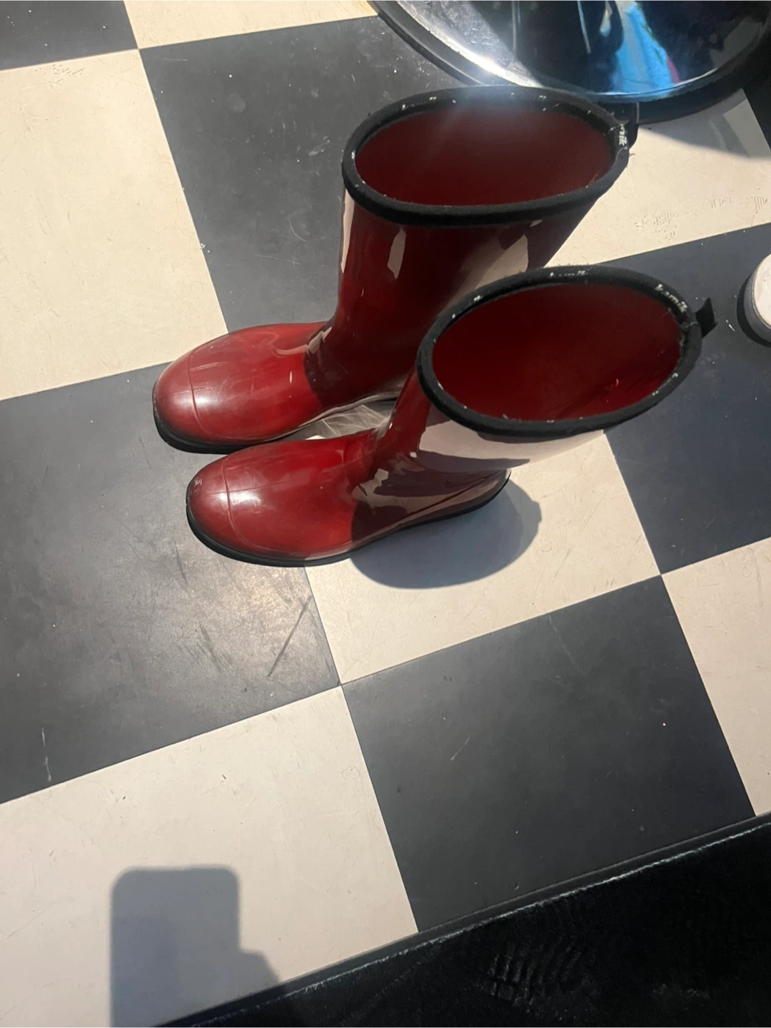 Kamik Burgundy Red Rain Boots